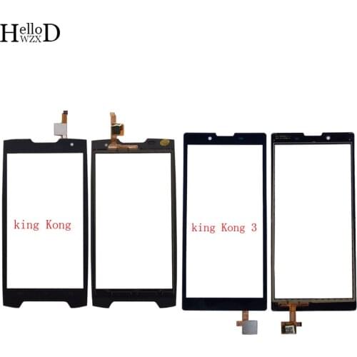 Phone Touch Screen For Cubot King Kong Digitizer Panel Lens Sensor For Cubot King Kong 3 Touch Screen TouchScreen 3M Glue