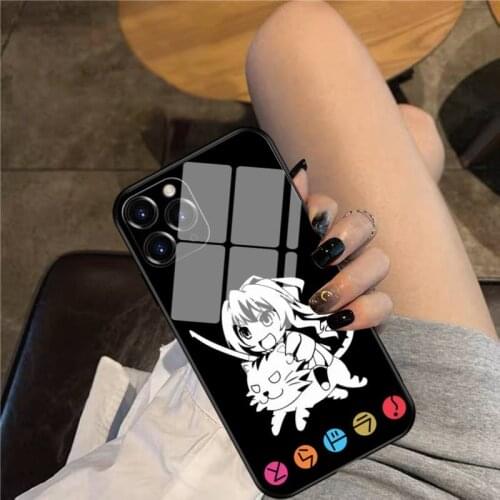 Toradora Palm Top Tiger Glass Phone Case For iphone 12 11 Pro Max XS XR X 8 7 Plus SE2 Case