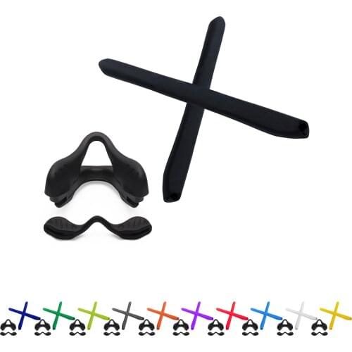 ToughAsNails Rubber Kit Arm Ear Socks/Nose Pads Set for for-Oakley EVZero Series Sunglasses OO9308 OO9383 OO9327 OO9386 OO9454