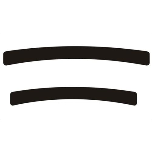 Universal Car Auto Carbon Fiber Trunk Protection Sticker Door Sill Anti Scratch Strip Rear Bumper Lip Guard Protector