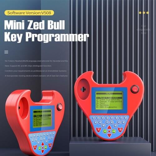 Hot Selling Super Mini ZedBull Smart Zed-Bull Key Transponder Programmer Mini Zedbull Key Programmer In Stock