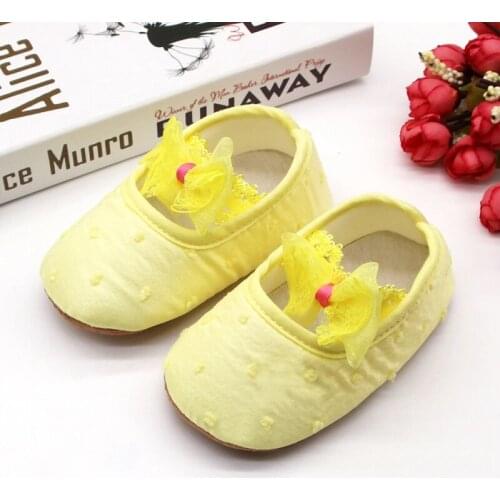 Spring Autumn 0-18M Baby Girls Retro Toddlers Prewalkers Cotton Shoes Infant Soft Bottom First Walkers New Arrival