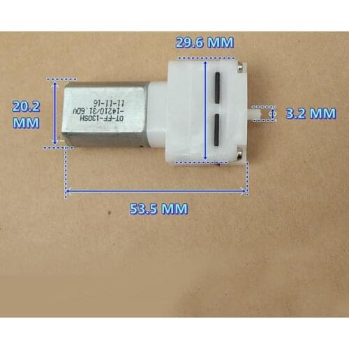 1pcs DC 5-6V Air Pump DC Small Mini 370 Motor Micro Air Aeration Oxygen Pump