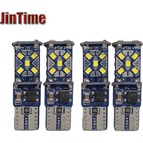 10PCS T10 W5W WY5W Super Bright LED Car Parking Lights Auto Wedge Turn Side Bulbs Car Interior Reading Dome Lamp Canbus No Error