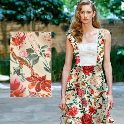 50x135cm Natural 100% mulberry silk double joe fabric 16mm summer soft fashion clothing shirt fabric for dress cloth material