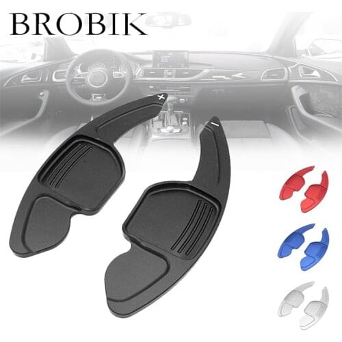 Car Shift Paddles Steering Wheel Shifter Extension Sticker Accessories For Jaguar XF XE XJ F-PACE F-TYPE X760 X260 X761 X351