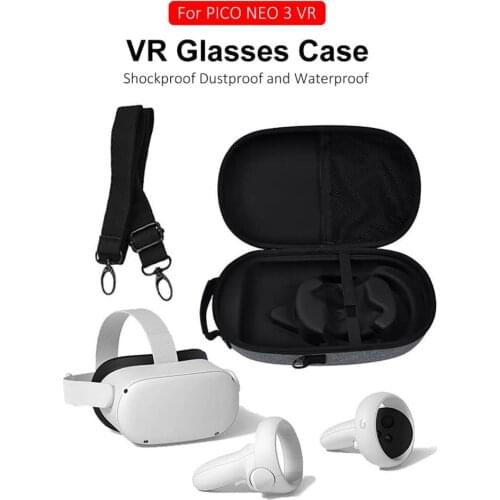 VR Glasses Case Head-mounted Glasses Storage Bag For PICO NEO 3 EVA Hard Travel Case VR Accessories Storage Box Protective Bag