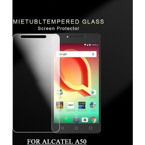 For alcatel A50 5.2" Tempered Glass Screen Protector Film For alcatel A50 5.2" glass film