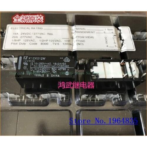 FTR-K1CK012W 16A 12VDC