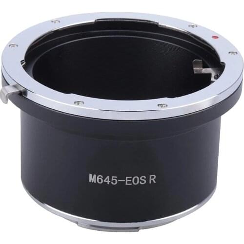 FOTGA Lens Adapter Ring for Mamiya 645 M645 Lens to Canon EOS R RP R5 R6 RF Mount Camera