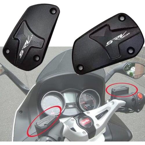 Motorcycle Front Brake Clutch Master Cylinder Fuel Tank Cap Reservoir Cover for Aprilia SRV 850 Srv850 2012-2020 2018 2019