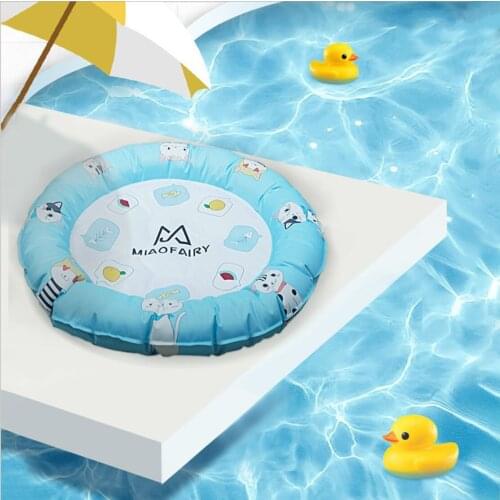 New Waterproof Dog Cooling Mat Summer Gel Ice Cool Pad Heat Dissipation Bed Washable Reusable Cooler Blanket Breathable