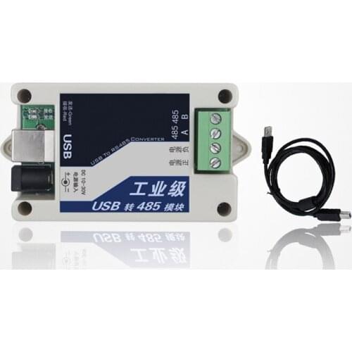 Usb to 485 module Protocol Converters 485 adapter prevent wrong power-line connection Lightning protection Anti surge module