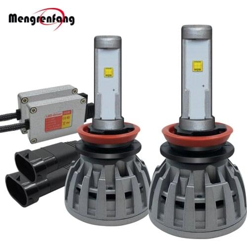 H1 H11 LED Headlight 60W 6000LM Per Set 6000K White 12V With Driver Car Headlamp Fog Light