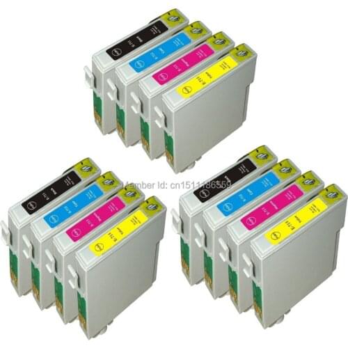 T0711-T0714 3 Sets Compatible ink cartridges for Epson Stylus S21 SX210 SX215 SX410 SX415 SX110 SX115 BX310F Printer