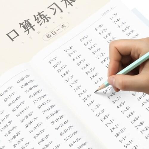 Kindergarten Preschool 1-100 Digital Number Calligraphy Copybook For Kid Children Exercises Calligraphy Practice Book libros