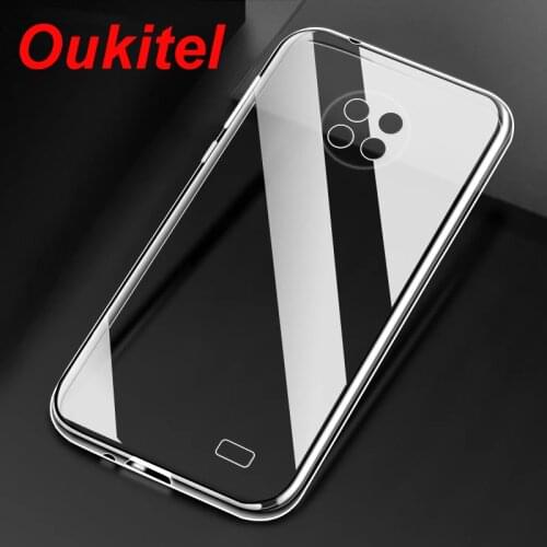 Back Cover For Oukitel C18 C19 C21 C22 WP5 WP6 WP7 WP8 WP10 Pro TPU Silicon Case Fitted Bumper Soft Capa Transparent Cover Funda