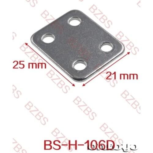 Embroidery Machine Spare Parts Fixed Plate Size 25mm*21mm For Aluminum Frame