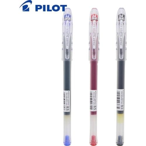 1pcs PILOT Gel Pen BL-SG-5 Large Capacity 0.5MM Papelaria Student Smooth and Quick-drying Exam Black Pen