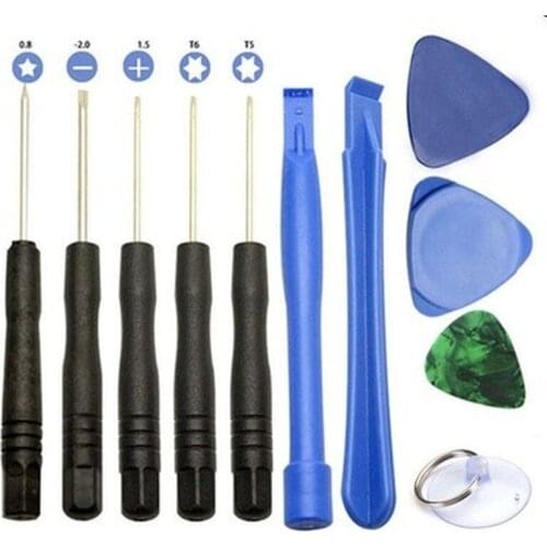 11 in 1 Mobile Phone Repair Tools Kit Spudger Pry Opening Tool Screwdriver Set For iPhone 4 5 6 7 Hand Teardown Tools Set