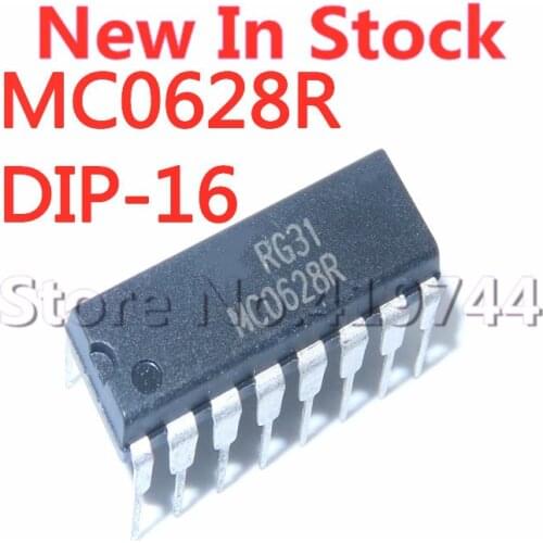 5PCS/LOT MC0628R MC0628 DIP-16 LCD power supply PWM control chip In Stock NEW original IC
