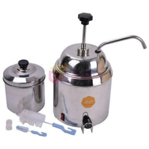 CE 110V/220V Hot Nacho Fudge Dispenser Warmer Chocolate Cheese Heating Machine