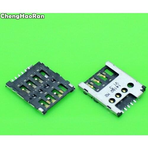 ChengHaoRan 2pcs Sim Card Reader Tray Socket Slot Micro Connector For Nokia Lumia 630 635 636 638 730 X XL