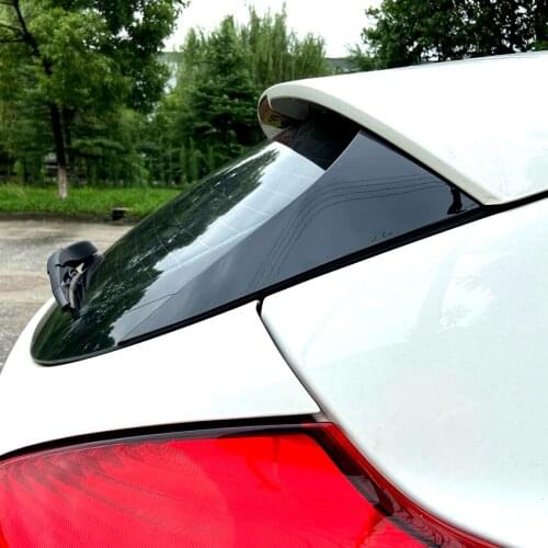 For Ford Focus 2015-2018 Rear Wing Side Spoiler Trim Cover Stickers Accessories Car Styling