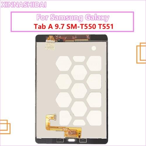 For Samsung Galaxy Tab A T550 T551 T555 Screen SM-T550 LCD Matrix Touch Display Digitizer Assembly Replacement