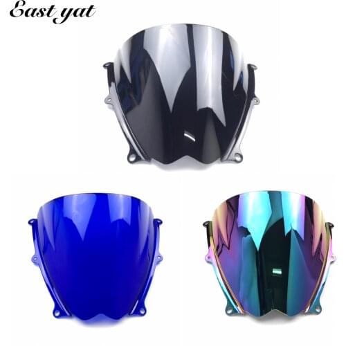 Motorcycle Double Bubble WIndshield Windscreen Screen For Suzuki GSXR 1000 R 2007 2008 GSXR1000R GSXR 1000 GSXR 1000R K7