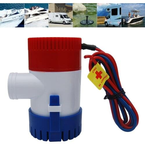New 1100GPH 12V bilge pumpHelps Exclude Bilge Water Tools Electric Marine Submersible Bilge Sump Water Pump With Switch For Boat