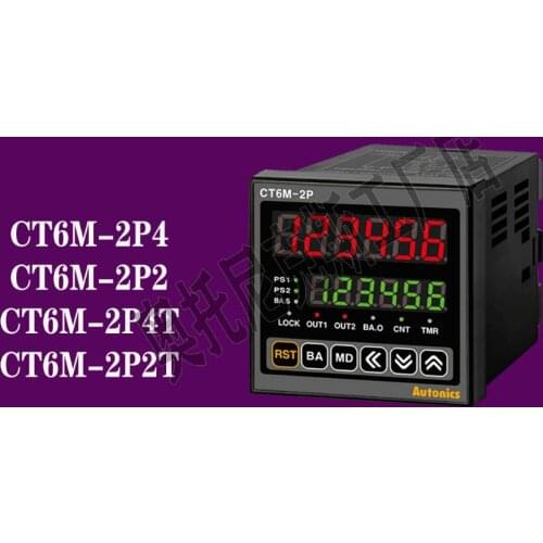 Autonics Counter CT6M-2P4 CT6M-2P2 CT6M-2P4T CT6M-2P2T