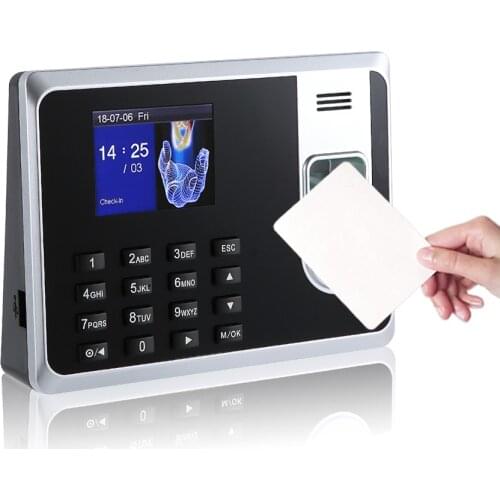 New Latest Firmware Auto Electronic ADMS Time Management Equipment Unit +USB Disk TCP/IP Fingerprint Scanner KA88-A