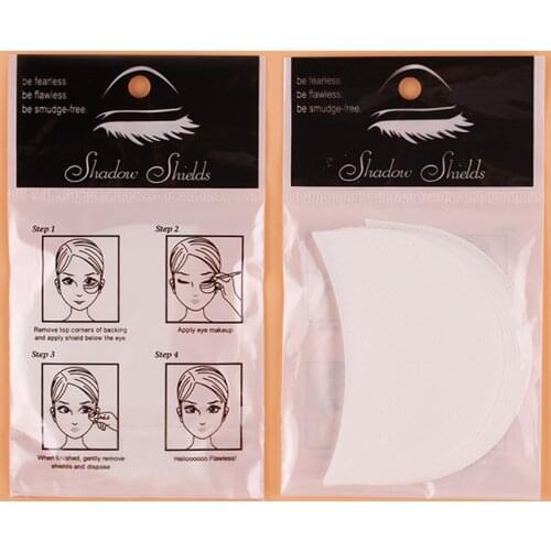 10/20/50pcs Eyeshadow Shields Under Eye Patches Disposable Eye Shadow Makeup Protector Stickers Pads Eyes Makeup Application
