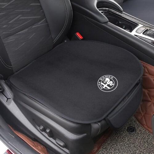 Car Seat Cushion Non-Slip Cover Ice silk Velvet Plush For Alfa Romeo 159 147 156 giulietta 147 159 mito Accessories