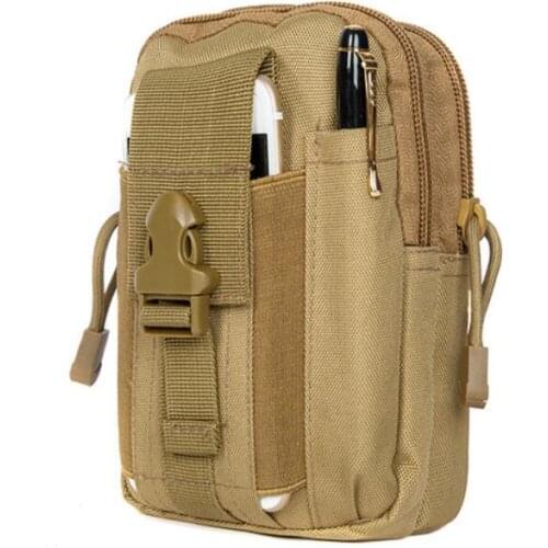 Waist Pack Mens Casual Bag Travel Purse Waterproof Belt Zipper Tactical Outdoor Sport Fanny Multifunction Pack Phone Pocket