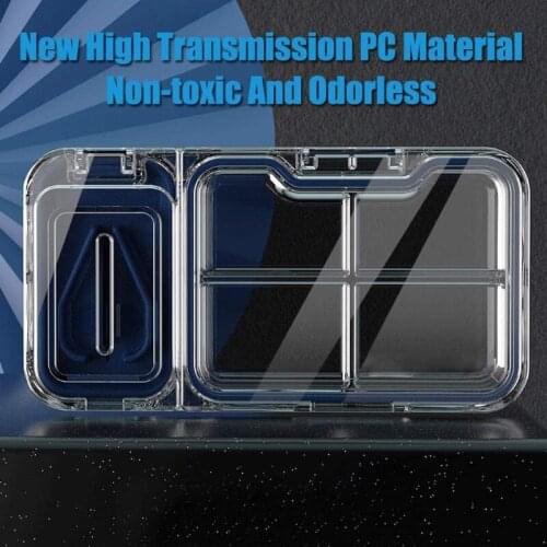 M89F Pill Cutter for Small or Large Pills&Tablet Vitamins Design Doubles as a Pill Box Safety Shield Pill Cutte for 7 Days