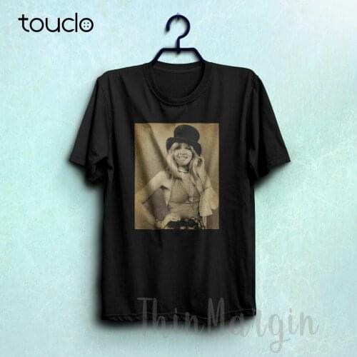 Stevie nicks shirt old retro vintage photograph fleetwood mac concert tee 401