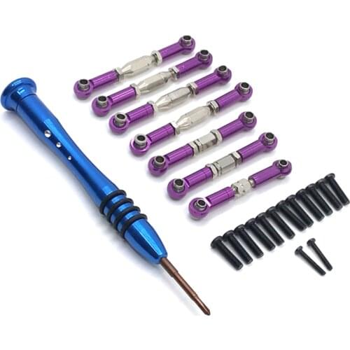 Applicable WLtoys remote control car accessories universal 124018 124019 144001 remote control car upgrade adjustable lever part