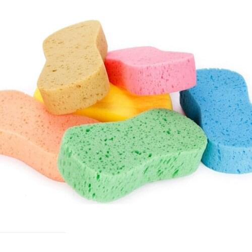 1pc Sponge Cloth Car Honeycomb Sponge Washer Sponge Washing Cleaning Compress car wash brush