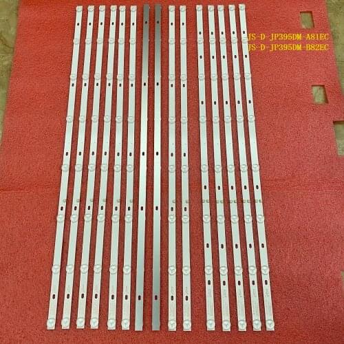 10set=30pcs LED backlight strip for D40-M30 40BF400 JS-D-JP395DM-A81EC JS-D-JP395DM-B82EC (80105) E395DM1000 MCPCB