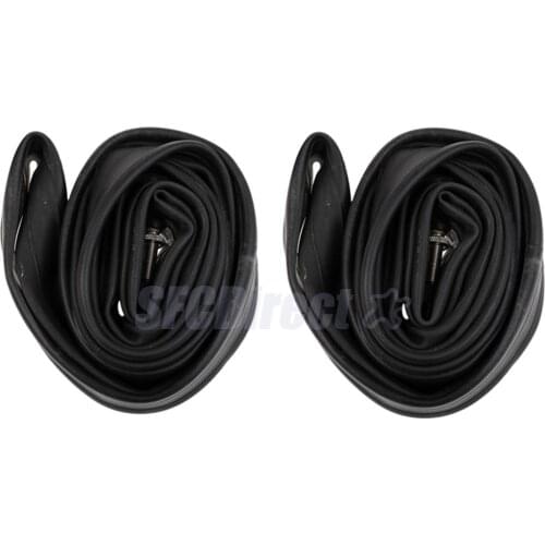 2Pcs Bicycle Inner Tube 700 x 28/32C FV Valve Rubber Bike Inner Tube Tire