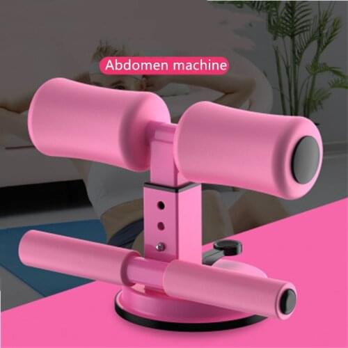 ABS Trainer Sit Up Bar Self-Suction Fitness Equipment Abdominal Strength Trainer Home Gym Muscle Training Men Women Weightloss