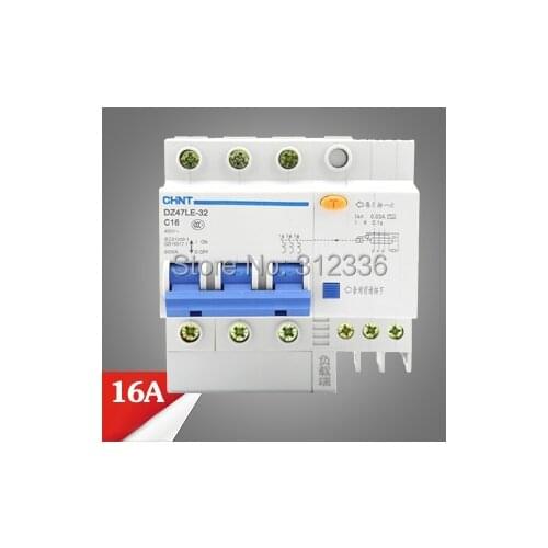Free Shipping Two years Warranty NXBLE-32 DZ47LE-32 C16 3P 16A 3 pole ELCB RCD earth leakage circuit breaker residual current