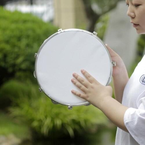 New arrival 10in Tambourine Capoeira Drum Wooden Hand Bells Shaker Rattles Musical Instrument Drum Music Instrument