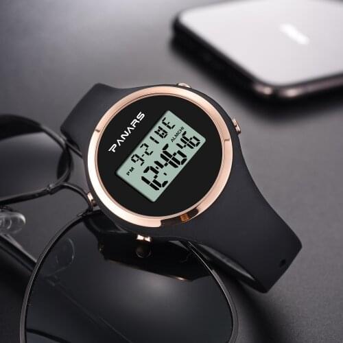 SYNOKE Womens Digital Watches LED Waterproof Electronic Clock Watch For Women Ladies Watches Alarm Boys Girls Sport Wristwatch