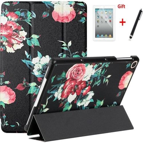 Case For Huawei MatePad T10 10.1 PU Leather tablet Protective Magnetic Adjustable Stand Cover for Huawei MatePad T10S+film+pen