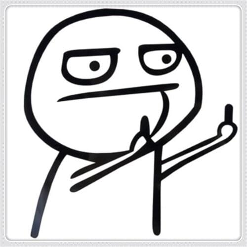 Black white Car styling Funny decorative stickers applique for Subaru R1 Pleo Baja B5-TPH Forester Ascent XV WRX VIZIV Outback