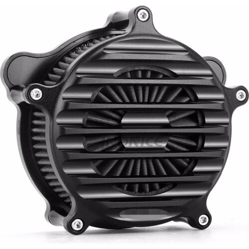 Black Nostalgia Venturi Air cleaner kits for harley FLHX road glide filters street glide filters 17-20 , softail 18-20 air filte