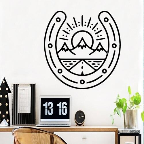 Drop Shipping Nature Stick figure decals Decorative Sticker Waterproof Home Decor Kids Room Nature Decor Mural Poster
